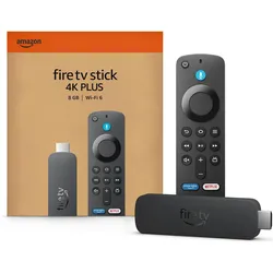 Amazon Fire TV Stick 4K Plus (8 GB, Fire OS 8), Streaming Box, Schwarz