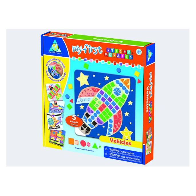 Invento Windworks 620706 My First Sticky Mosaics: Vehicles (620706)