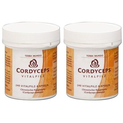 Cordyceps Vitalpilz Terra Mundo Kapseln 2x 2x240 St