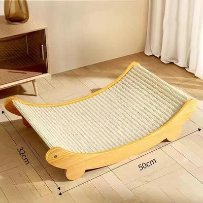 USA Free Shipping Shop Wooden Cat Scratching Pads Multifunction Cats Sleeping Bed large