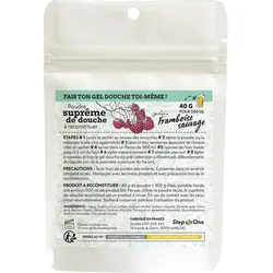 Duschgel Pulver Wilde Himbeeren Step One 40 G