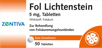 Zentiva Pharma GmbH FOL Lichtenstein 5 mg Tabletten 50 St 10067821