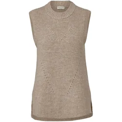 Tchibo - Strick-Pullunder - Damen - Gr. S - beige