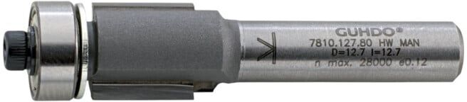 GUHDO Fraise affleureuse HW Z2 S8 D12,7 l12,7 (7810.127.80)