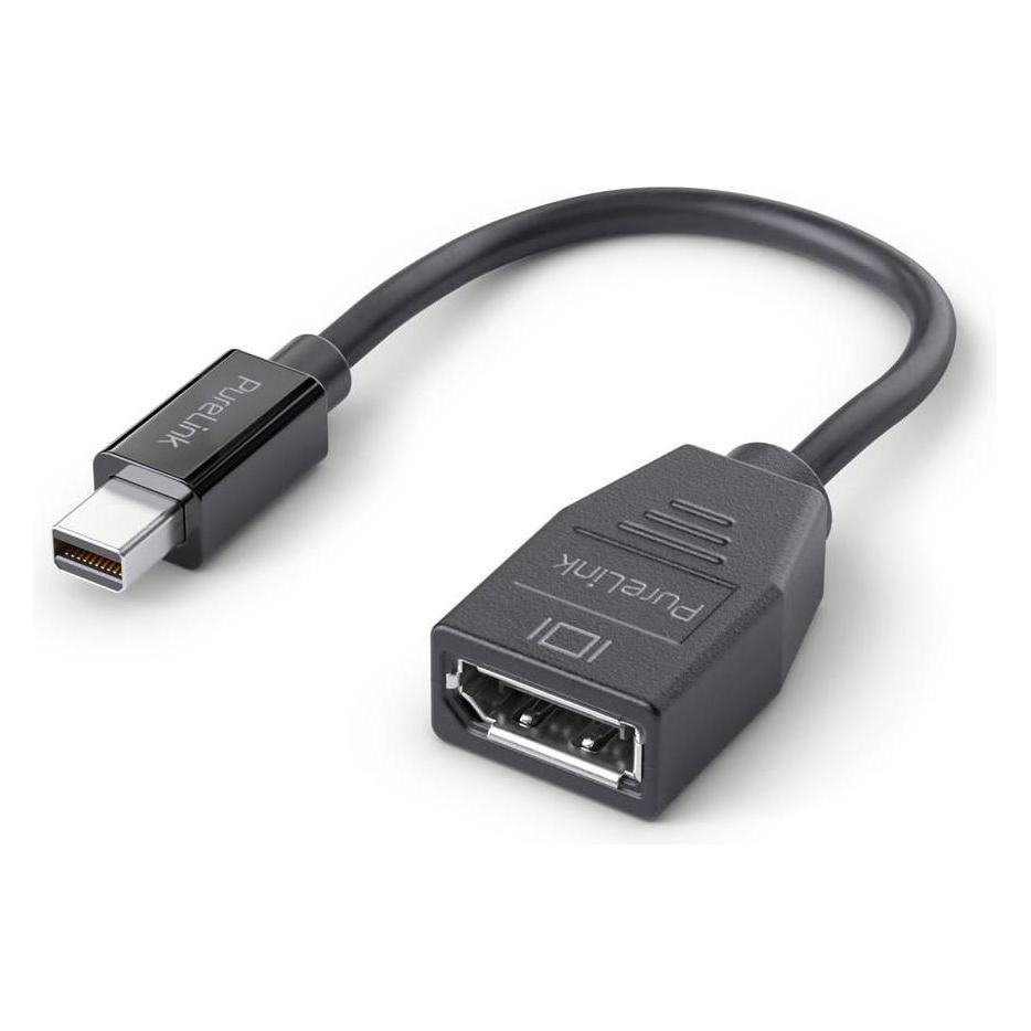 Purelink Mini DisplayPort auf DisplayPort Adapter - 4K60 - iSerie - schwarz - 0,10m (DisplayPort) (IS161)