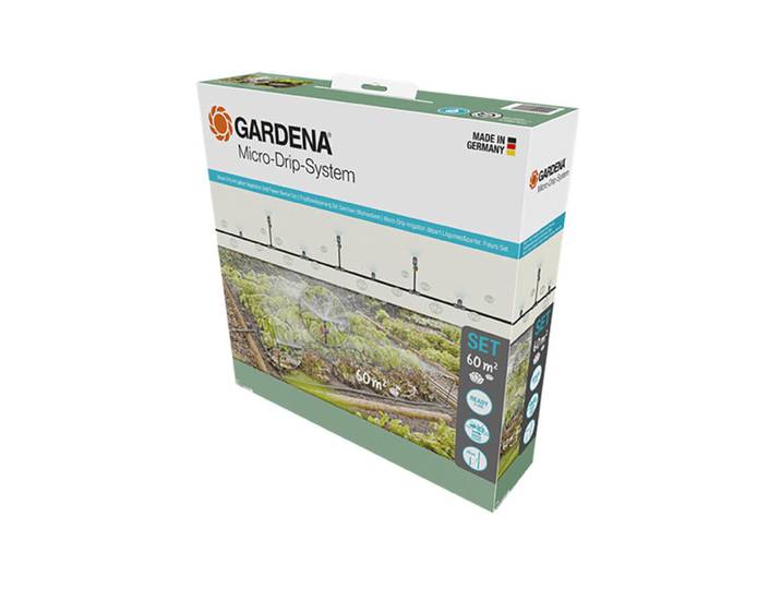 Gardena Micro-Drip-System Tropfbewässerung Set Gemüse-/Blumenbeet