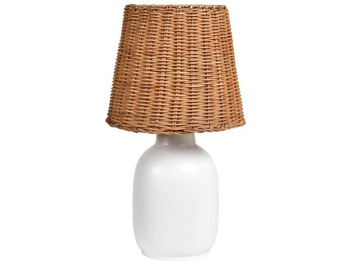 Lampe à poser céramique blanc