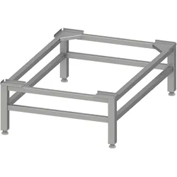 Stalgast Edelstahl Untergestell für Kombidämpfer GN 2/1, H. 300 mm