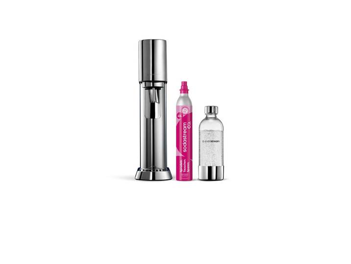 SodaStream Wassersprudler, Edelstahlfarben, Metall, 16.10x45x27.2 cm, Geschirr, Kannen & Karaffen, Wasserkaraffen & Krüge