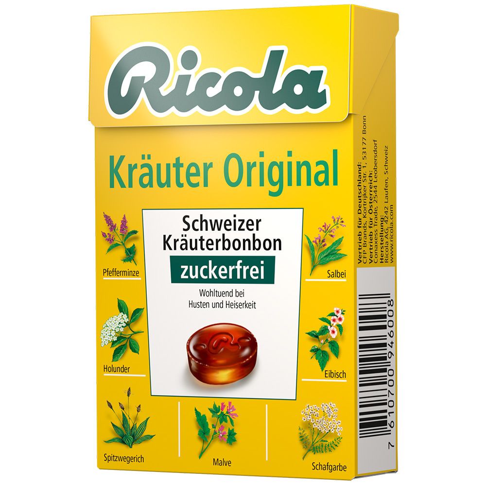 Ricola o.Z.Box Kräuter Bonbons 50 g