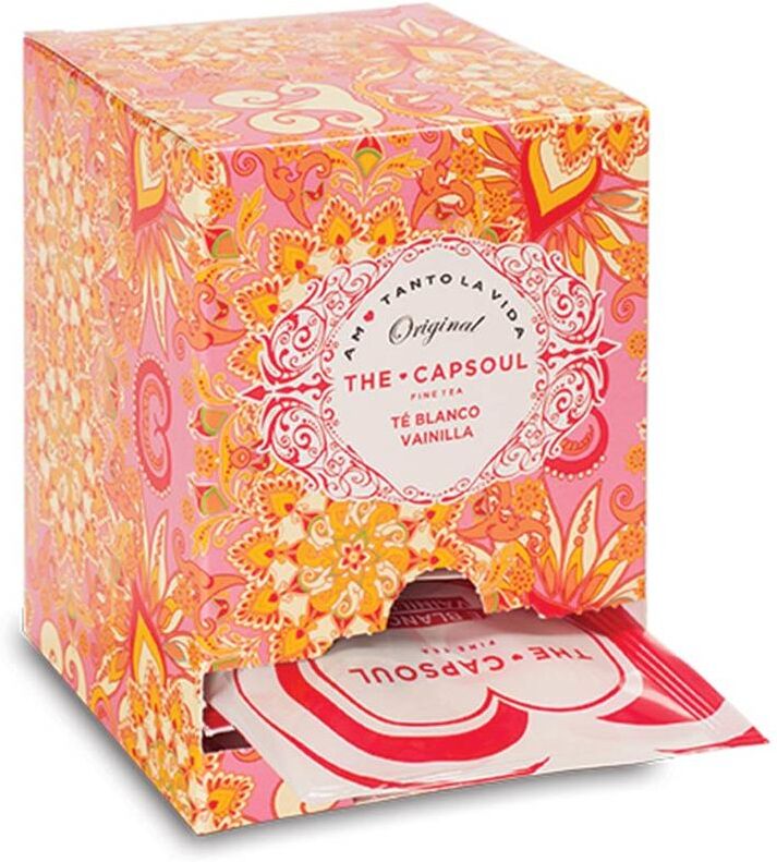 The Capsoul Enveloped Pyramids White Tea and Vanilla 15 units