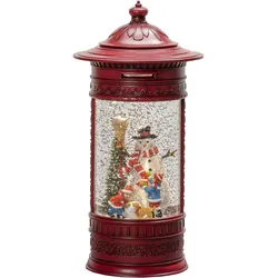 Konstsmide Weihnachtsbeleuchtung  LED Wasserlaterne Briefkasten Schneemann