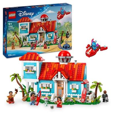 LEGO ǀ Disney Das Strandhaus aus „Lilo und Stitch“, Minifiguren 43268