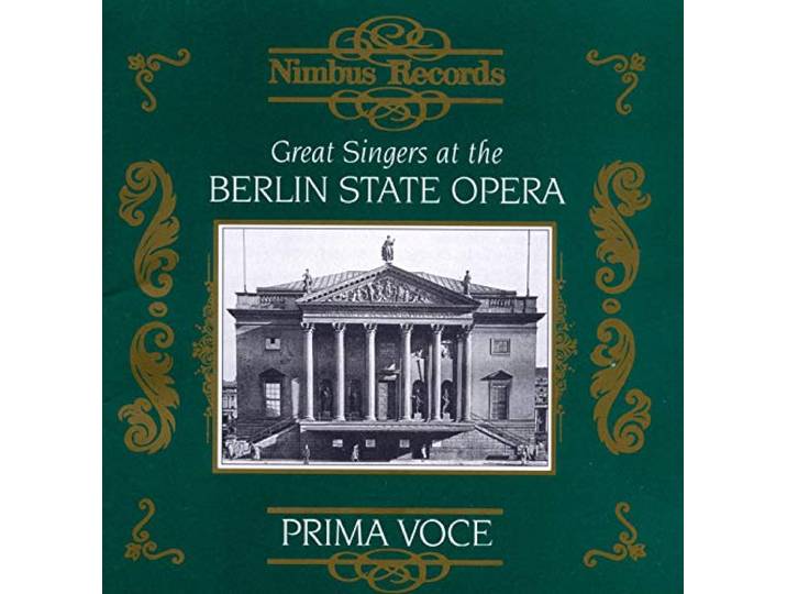Various Artists - Great Singers At The Berlin State O