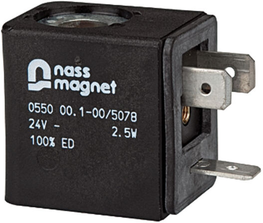Riegler Bobine magnétique 24 V DC, pour électrovanne (vanne 3/2 voies) (400-447-142)