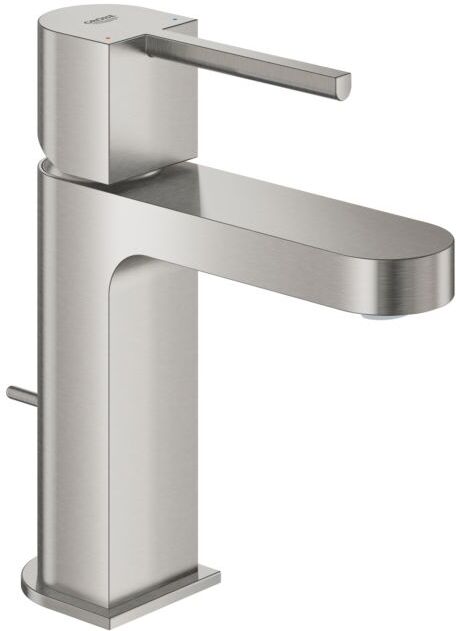 Grohe Plus Waschtisch-Einhebelmischer 32612DC3 S-Size, mit Ablauf, mit Temperaturbegrenzer, supersteel