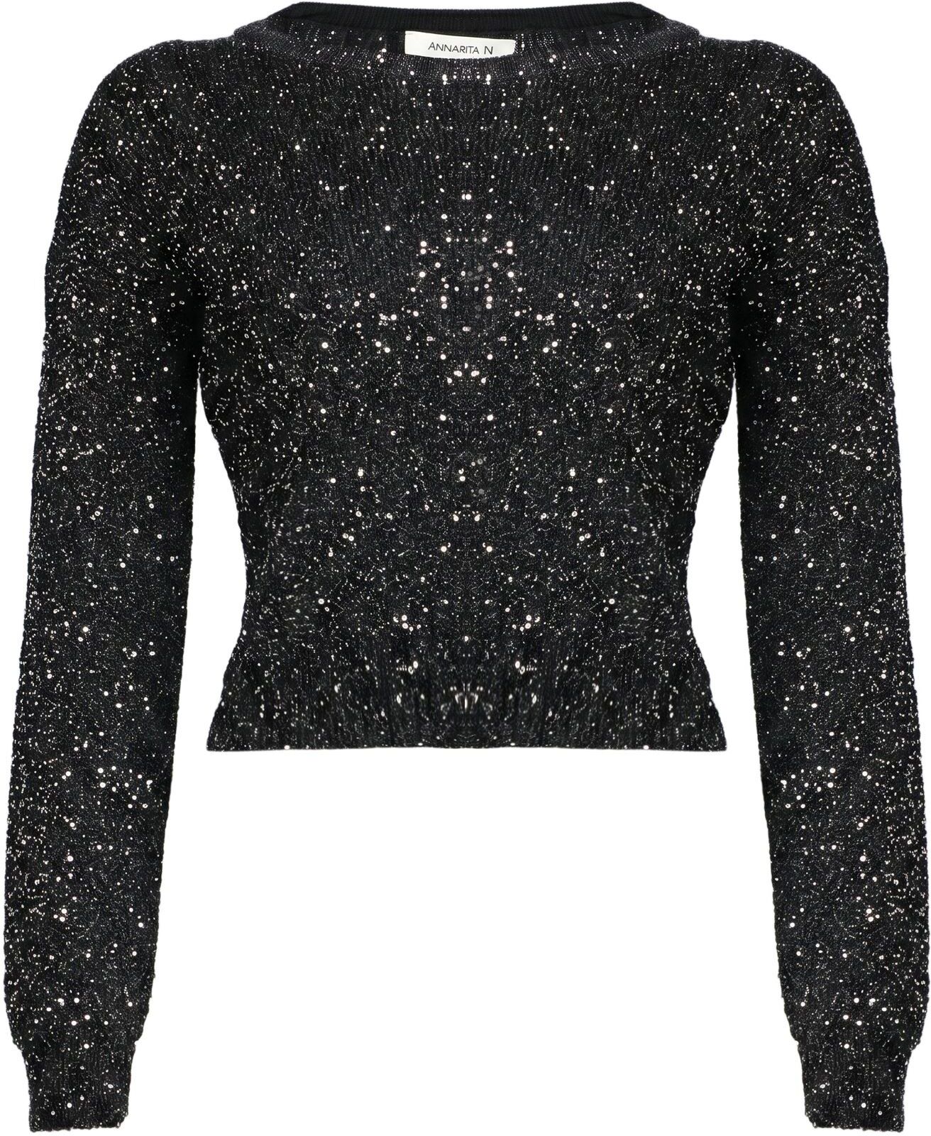 Annarita N. Pullover Mujer Negro L,M,S Mujer