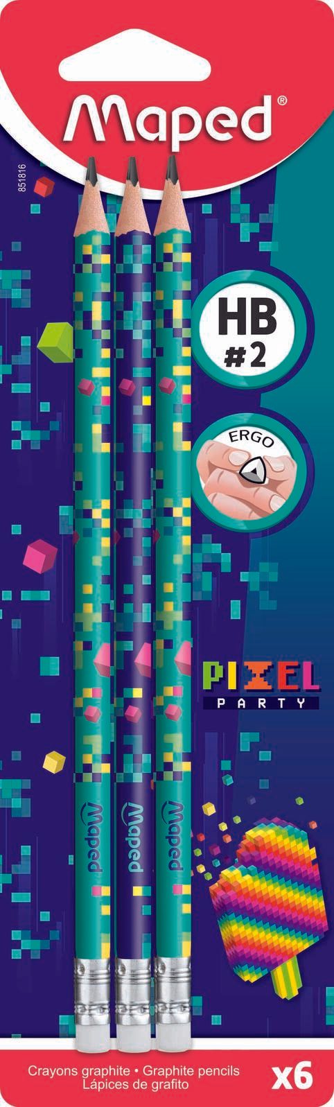 maped Bleistifte PIXEL PARTY 851816