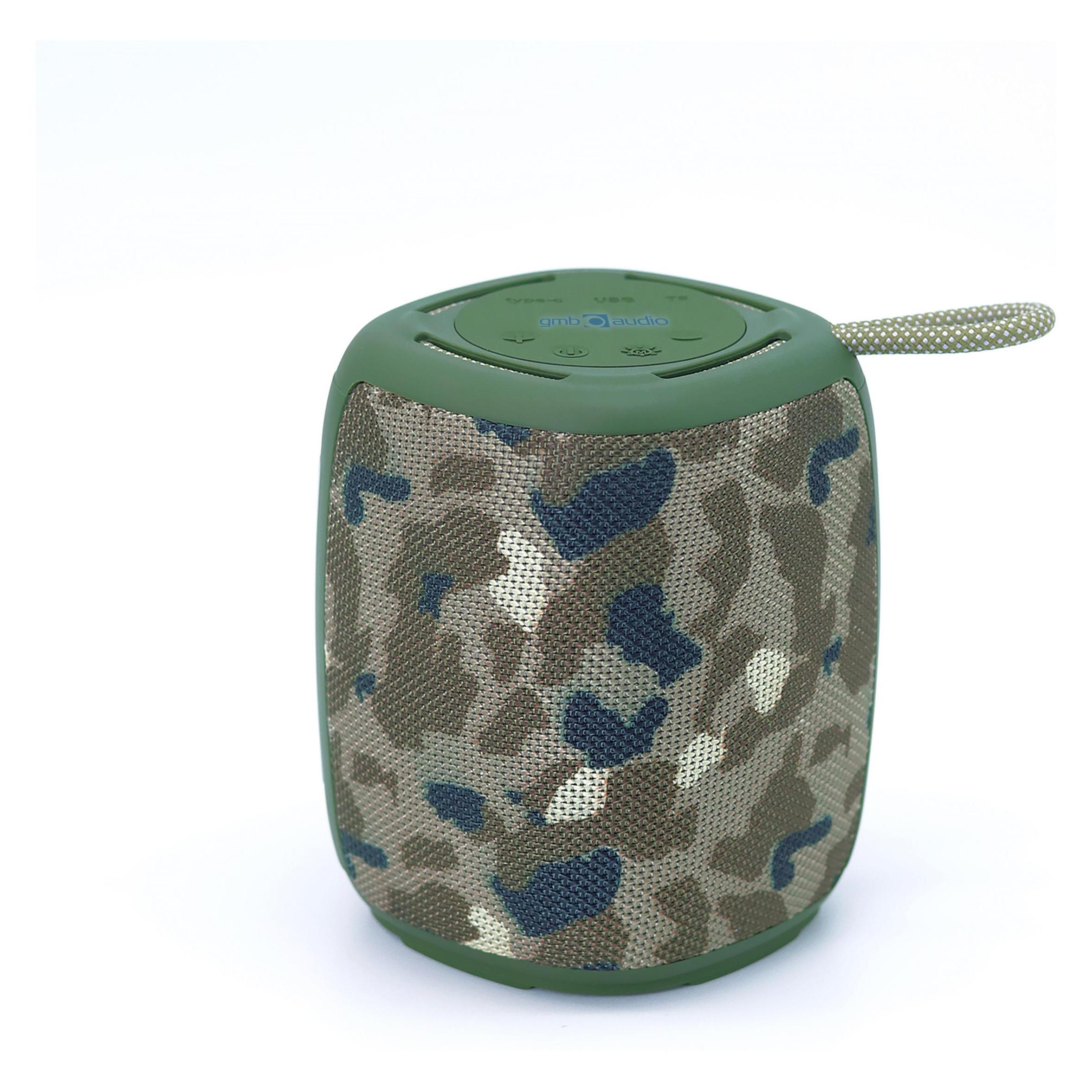 Gembird Bluetooth LED speaker Camo (4 h) (SPK-BT-LED-03-CM)