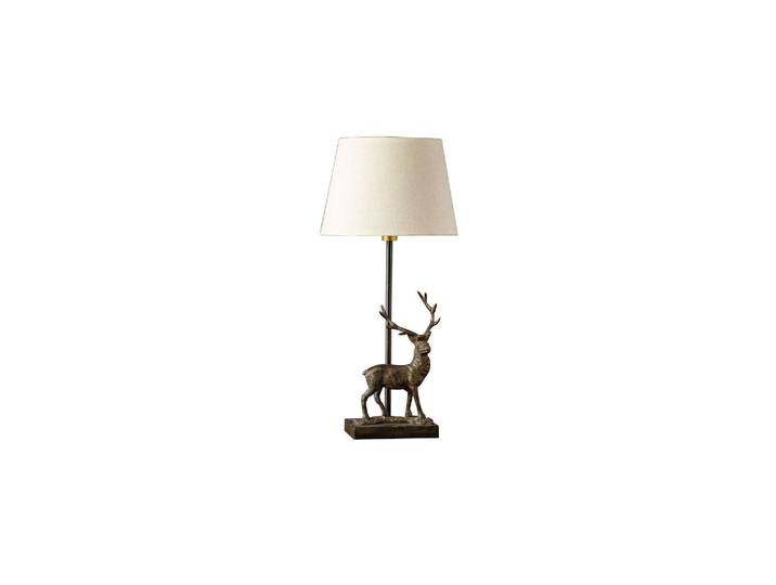 Lampe à poser en laiton noir, E27, 1 ampoule, lampe de bureau - C