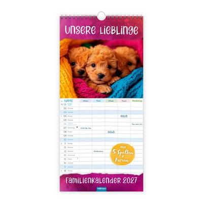 TRÖTSCH - Familienkalender Unsere Lieblinge 2027