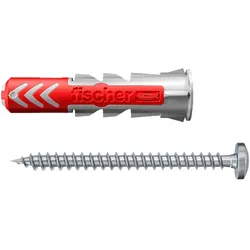 Fischer DUOPOWER Dübel6x30 PH TX mit Panhead-Schraube SET