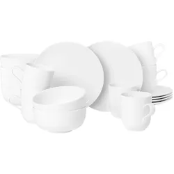 Seltmann Weiden Liberty Weiß Frühstück-Set 18-teilig