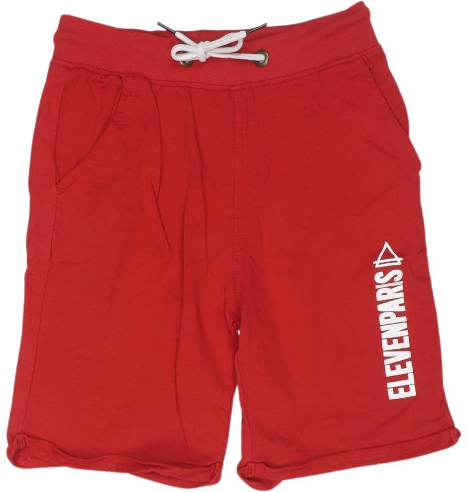 Eleven Paris Jungen Shorts, Rot, Gr. EU 128, Baumwolle - Second Hand