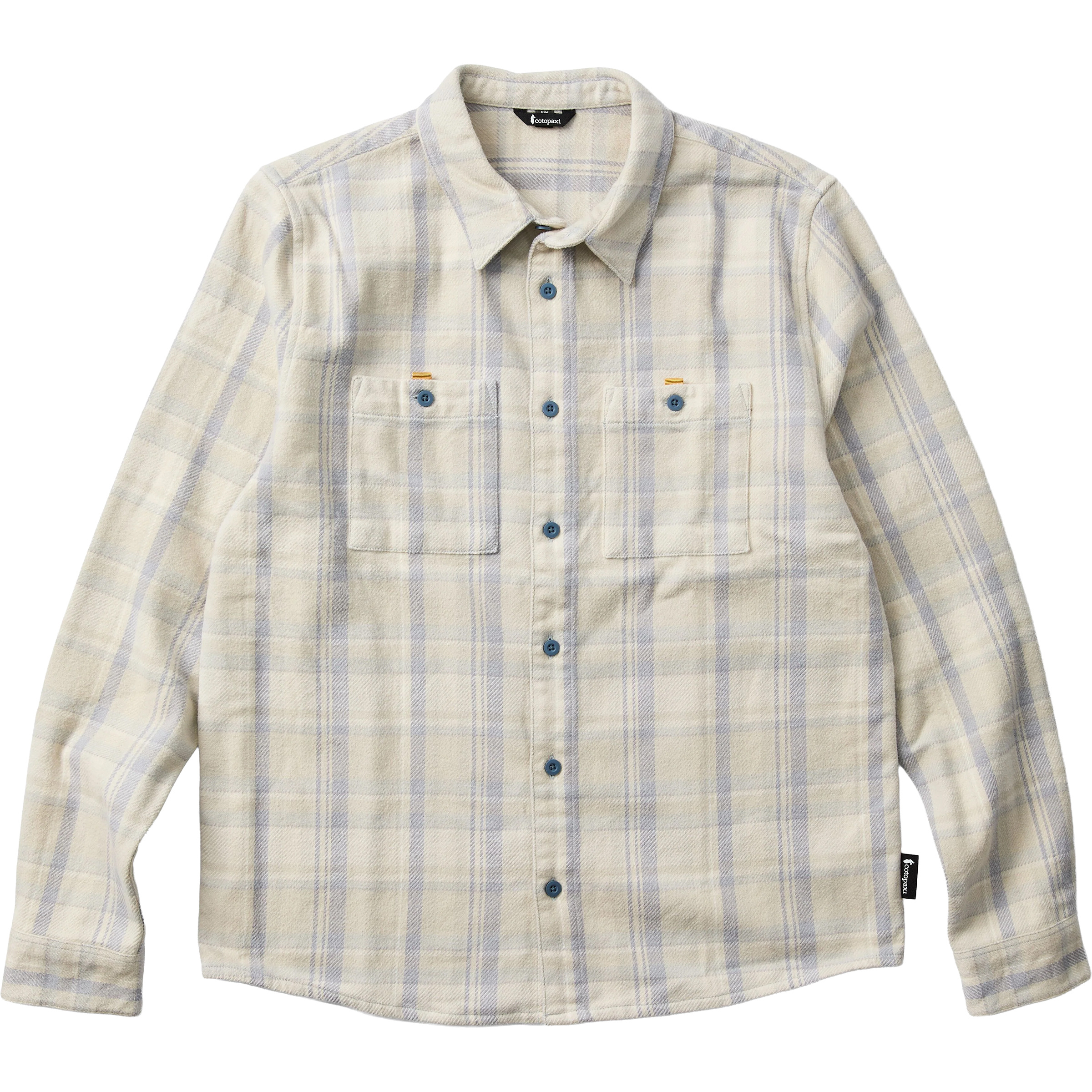 Cotopaxi Mero Organic Flannel Herren Hemden beige Größe S Lifestyle
