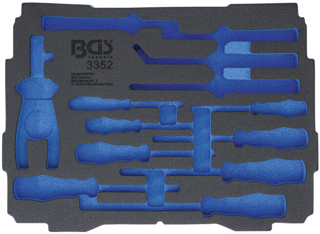 BGS Insert pour Art. BOXSYS1 & 2 vide pour Art. 3352 ; BGS technic (3352-1)