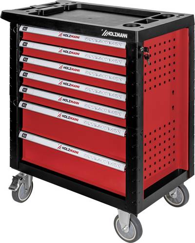 Holzmann Maschinen WW770W Werkstattwagen Metall, Kunststoff Herstellerfarbe: Rot