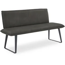 Sitzbank SOLO (BHT 160x92x67 cm) - Bezug: Leder - BHT 160x92x67 cm
