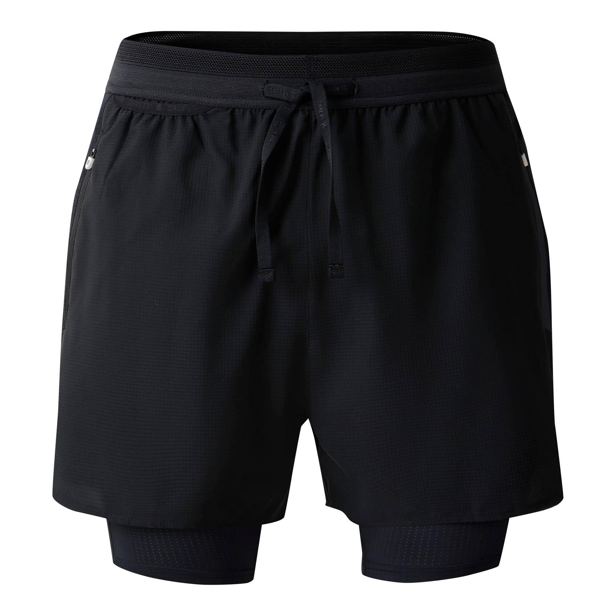 Dare 2B Heren Movement II Korte Broek (Zwart)