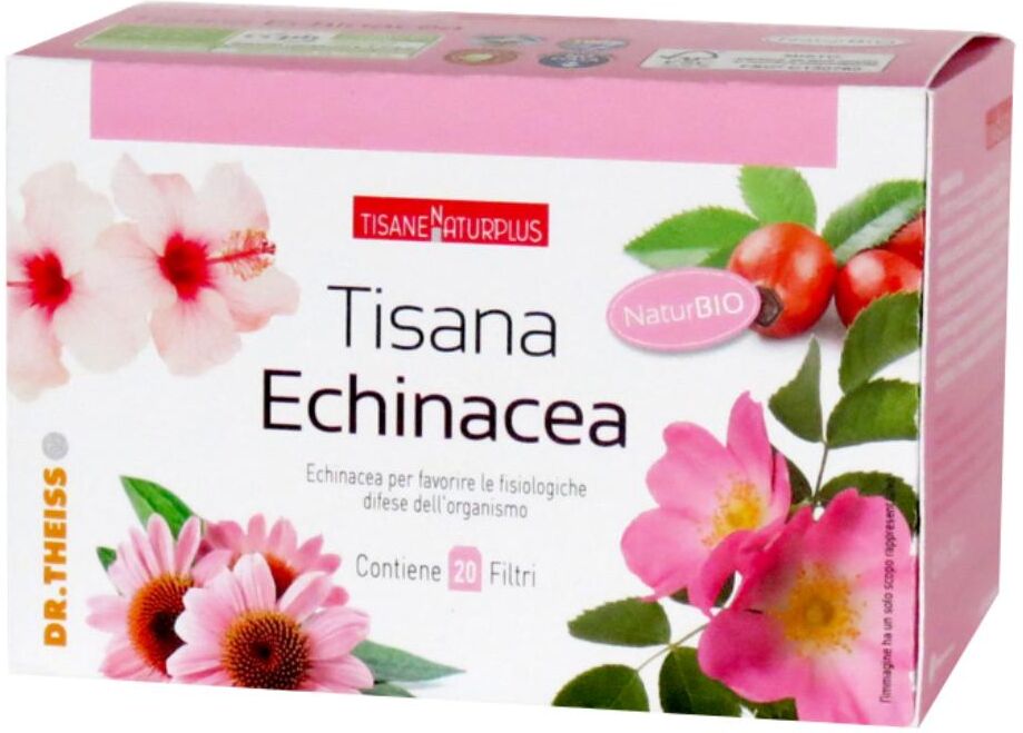 NATURWAREN ITALIA Srl Naturplus Tisana Echinacea difese immunitarie 20 filtri