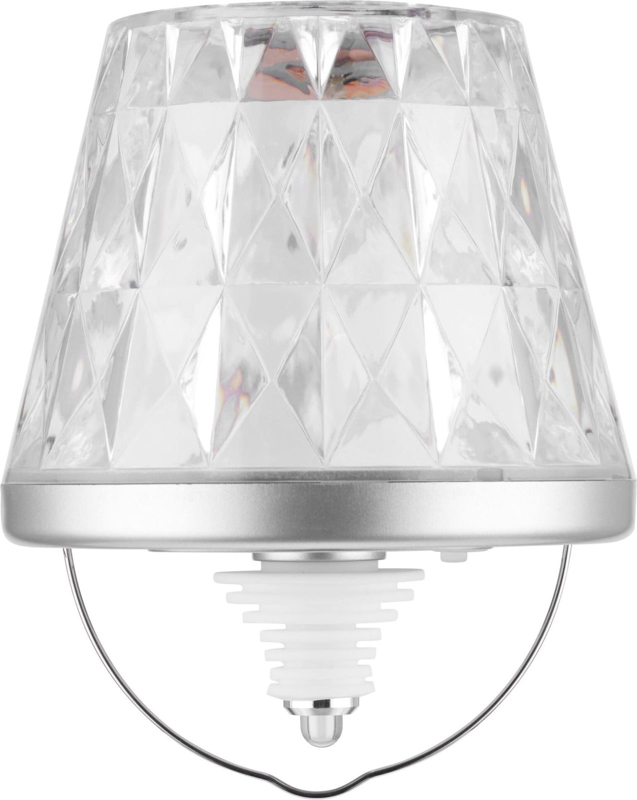 REV Lamprusco Cristal LED-tafellamp met oplaadbare batterij, RGBW, flesvormig accentlicht