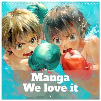 Manga - We love it (Wall Calendar 2027 12 × 12 Inch) CALVENDO 12 Month Wall Calendar
