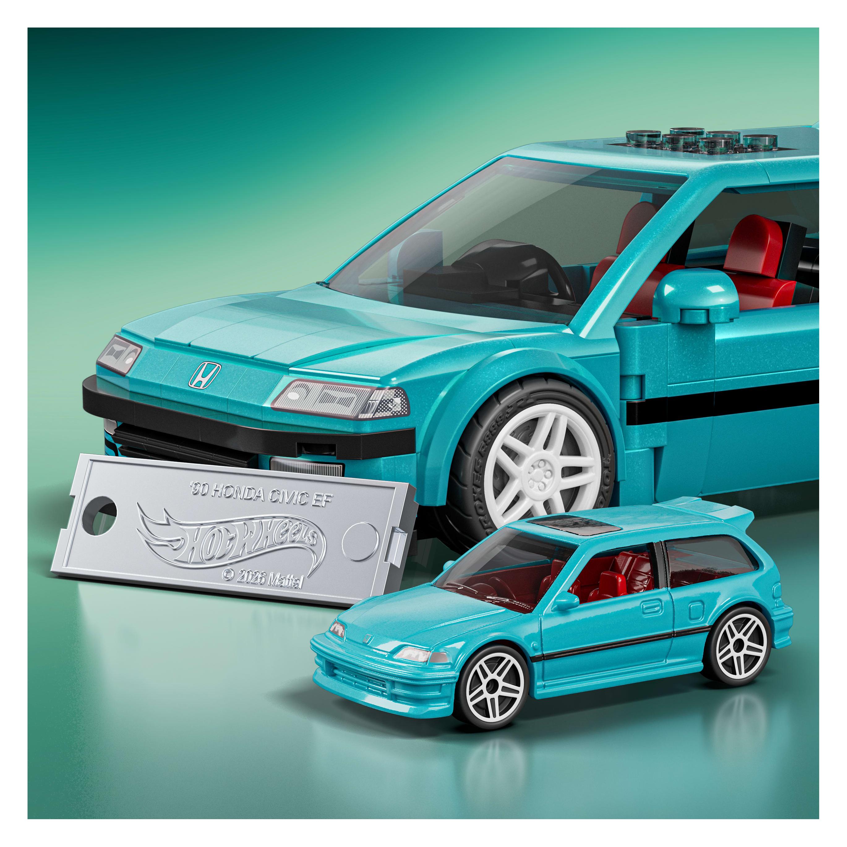 Mattel Brick Shop Hot Wheels Speed Honda 2 (JHF62)