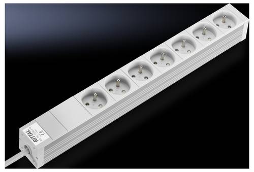Rittal DK 7240.510 Steckdosenleiste 7-fach Aluminium 1St.