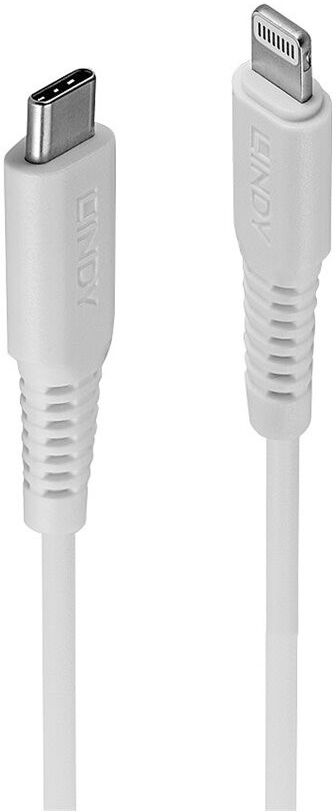 Lindy USB-C to Lightning Cable 1m White