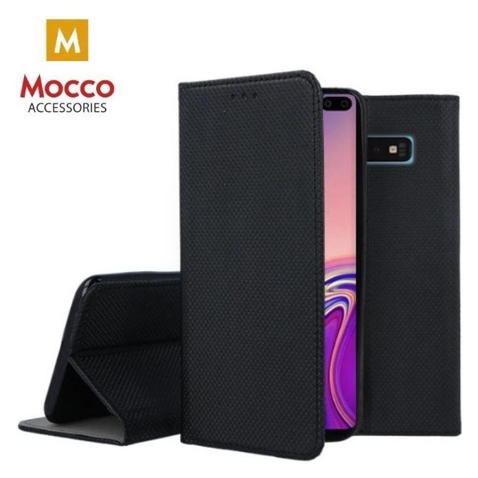 Mocco Smart Magnet Book Case Grāmatveida Maks Telefonam Samsung Galaxy S23 Plus Melns (Samsung Galaxy S23+) (MO-MAG-SA-S23P-BK)