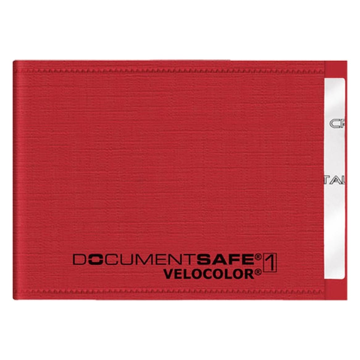 Veloflex Kreditkartenhülle Document Safe VELOCOLOR rot 9,0 x 6,3 cm (1x) (3271321)