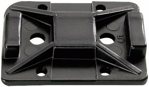 HellermannTyton TY8G1S-W-C1 Befestigungssockel selbstklebend, schraubbar 151-11810halogenfrei, UV-stabilisiert, witterungsstabil