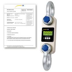 PCE Instruments PCE-DDM 10WI-ICA Kranwaage PCE-DDM 10WI-ICA kalibriert (ISO) Wägebereich (max.) 10000 kg Ablesbarkeit 5000 g batteriebetrieben