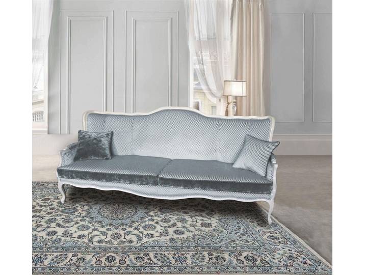 Xlmoebel 3-Sitzer Klassisches Barock Sofa im Rokoko-Stil, gepolstert, 3-Sitzer 1 Teile, Made in Europa
