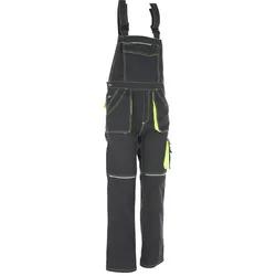 Latzhose "BASALT NEON" - 42 - anthrazit