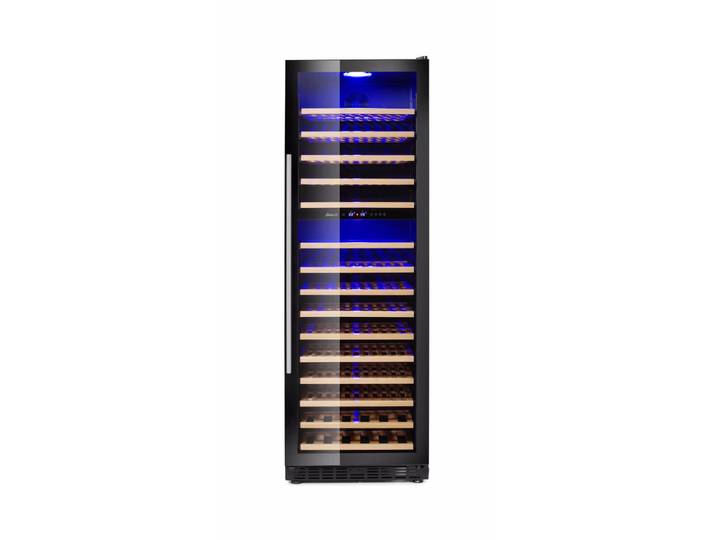 Hendi 237595 Weinkühlschrank – Weinkühlschrank freistehend – schwarz