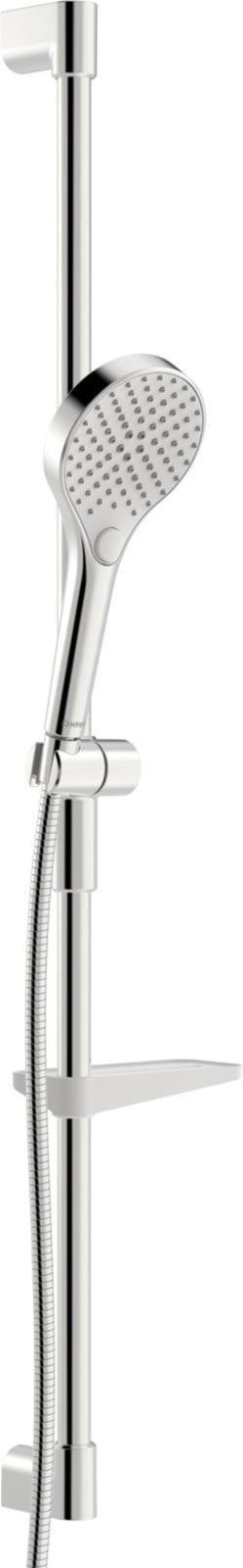Hansa wandstaafset HANSAVIVA chroom, 1 stuk