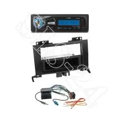 Set 2-DIN mit Fach VW Crafter ab 04/2006+Caliber RMD055DAB-BT Autoradio USB/S...
