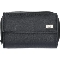 The Skandinavian Brand Leder Geldbörse - Black