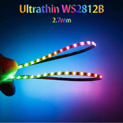 Inspire Essentials LumiFlex Ultra Narrow WS2812B RGB LED Light Strip 160 LEDs Per Meter 0.5m dc12v